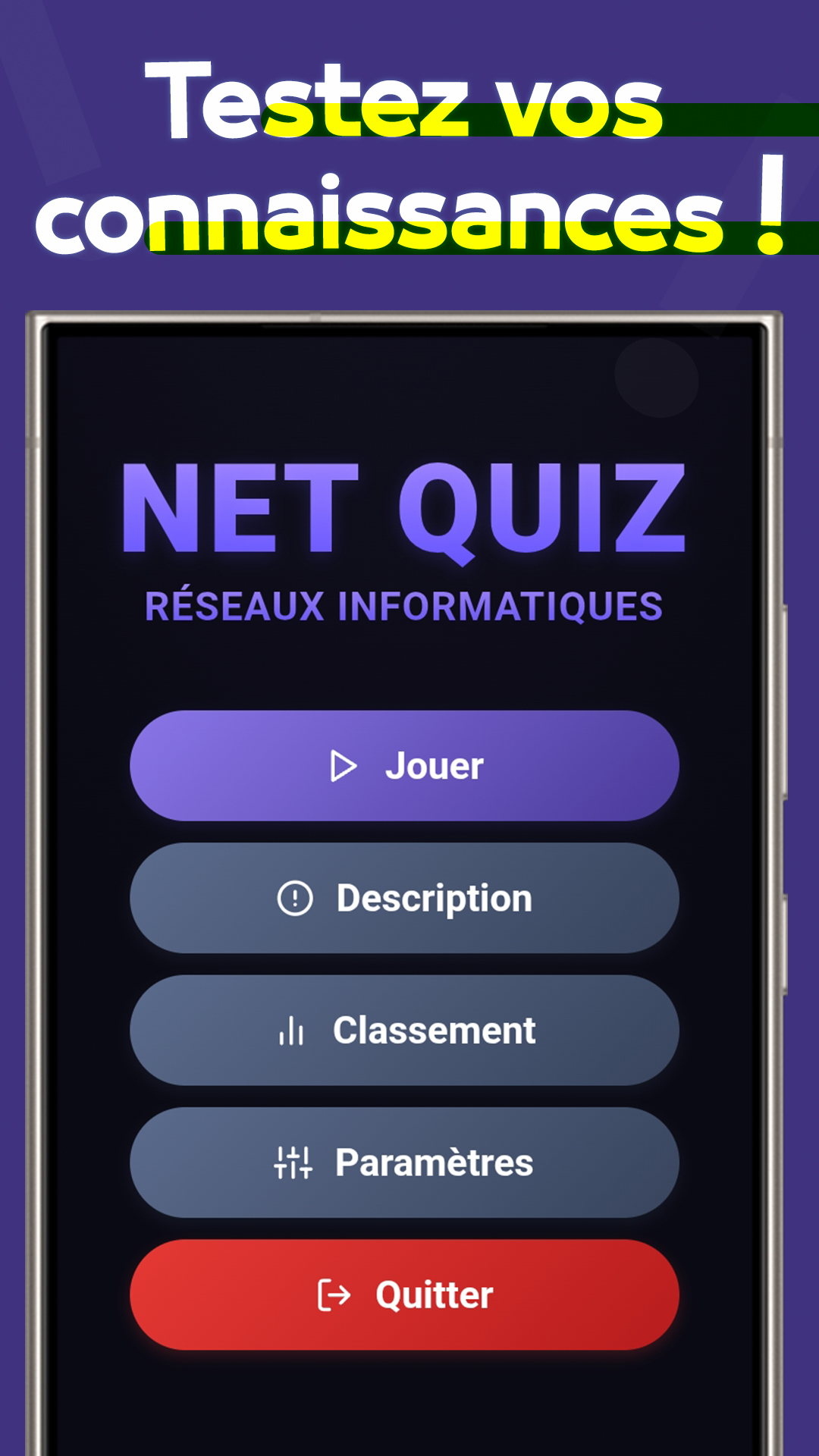 Quiz Réseau Informatique - capture 1